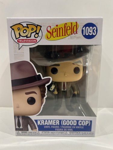 Funko pop! Television: seinfeld - kramer (good cop) vinyl figures (#1093) image 2