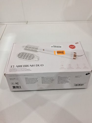T3 AIREBRUSH DUO - INTERCHANGABLE HOT AIR & BLOW DRYER BRUSH - WHITE/ROSE GOLD (MODEL: 76650) image 2