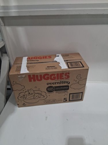100PK HUGGIES OVERNITES NIGHT TIME BABY DIAPERS - SIZE 5 (27lb+) - WINNIE THE POOH - (model: 5454702) image 2