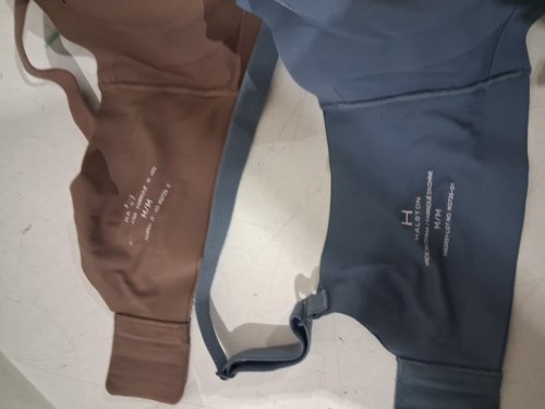 2PK WOMEN'S halston seamless smooth fit bra - medium - mocha/BLUE (STYLE: 1483951) image 2
