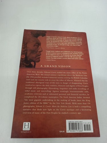 (Paperback) Edward S. Curtis Above the Medicine Line: Portraits of Aboriginal Life in the Canadian West by Rodger D. Touchie image 3