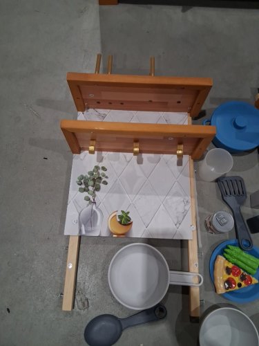 31PC Kidkraft Simply Stylish Play Kitchen Toy Set (MODEL: 1601367) image 11