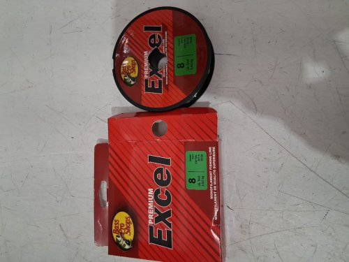 Bass pro shops premium excel Monofilament fishing Line - 8LBS/330yards - green - (model: eeg8/3529035) image 2
