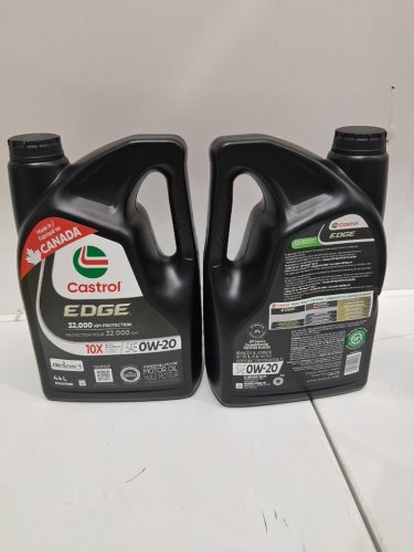 Castrol Edge Advanced Full Synthetic Motor Oil, SAE OW-20 (4.4L) - DEXOS 1 image 3