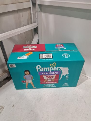 96PK PAMPERS PULL ON CRUISERS 360° 100% leakproof DISPOSABLE BABY DIAPERS - SIZE 5 (27LBS+) image 2