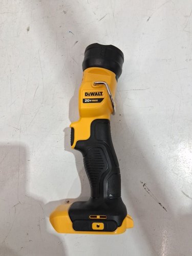DEWALT MAX CORDLESS LED WORK LIGHT/Flashlight *TOOL ONLY* - 20v - YELLOW (MODEL: DCL040) image 2