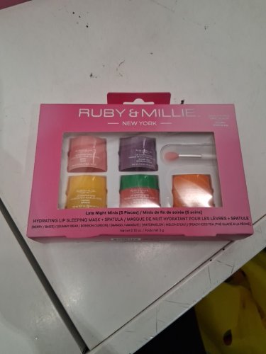 5PC RUBY & MILLIE LATE NIGHT MINIS LIP SLEEPING MASK SET - ASSORTED FLAVOURS image 2