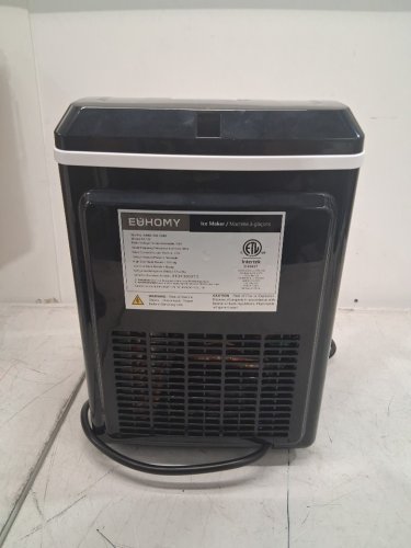 Euhomy Countertop Nugget Ice Maker - Makes 34lbs in a day - Black (Model: IM-12S / IM002-NBL-CAEH) image 7