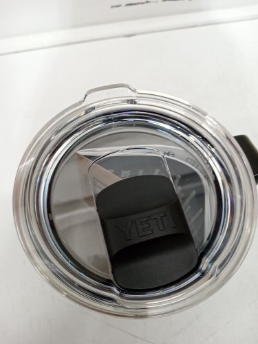 Yeti Rambler Stackable Stainless Steel Mug with Lid and Durasip Ceramic Lining - 10oz - Pampa Green (Model: 11402) image 4