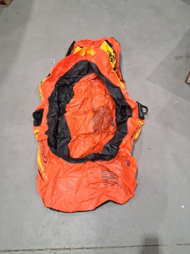 Kids INTEX RECREATION EXPLORER 200  INFLATABLE BOAT SET - 2-PERSON - 73" X 37" - ORANGE (MODEL: 58331EP) image 5