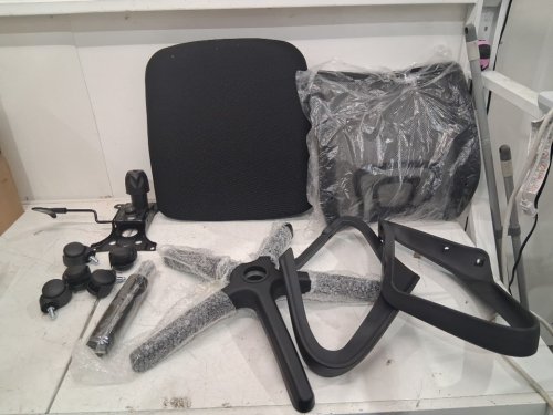 PAYLESSHERE MESH BACK OFFICE CHAIR - BLACK (MODEL: VN-H03-BLACK) image 3