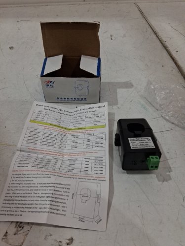 jia kong electrical control open and close type current induction switch - 200ms -20degree celsius - 60 degree celsius /0.8amp-150amp -black (model: ty24hno)) image 2