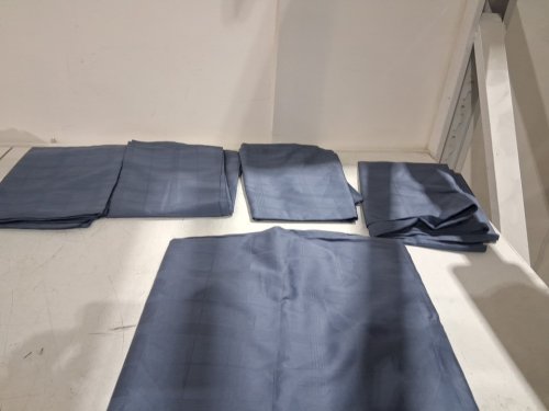 5PC GLUCKSTEIN STUDIO BERKELEY SHEET SET - QUEEN - BLUE (MODEL: 2200101) image 3