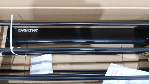 MaxxHaul Universal Steel Roof Rack Car Top Cargo Carrier/Basket - 46" X 36" X 4.5" - 150LBS Capacity - black (MODEL: 70115) image 4