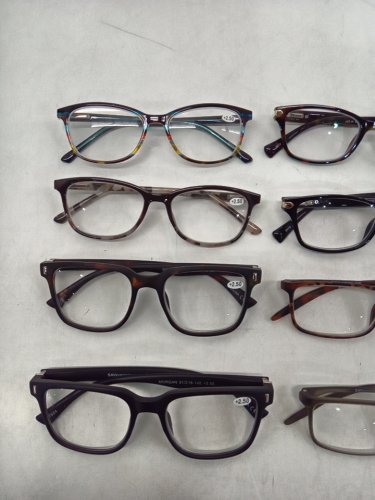 8 ASSORTED +2.50 readers - assorted colours & frame shape image 2