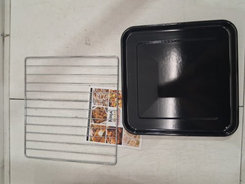 NINJA SMART DOUBLE OVEN 12-IN-1 FLEXDOOR SMART FINISH AIR FRY CONVECTION OVEN WITH BUILT-IN THERMOMETER - 120V - STAINLESS STEEL (MODEL: DCT451) image 5