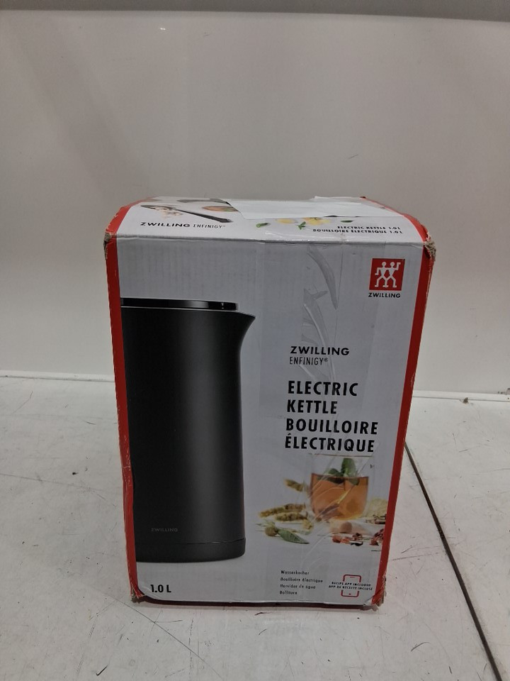 ZWILLING ENFINIGY ELECTRIC KETTLE - 1L - BLACK (MODEL: 53105-1) image 2