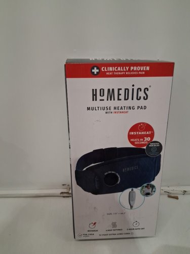 HOMEDICS MULTIUSE Comfort Heating Belt/PAD - NAVY BLUE (MODEL: HP-25AJ-NV) image 2