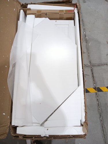 Botlog Tall Corner Cabinet  with 6 Shelves - 67" x 32.7" - White (model:BOT-MD-020) image 5