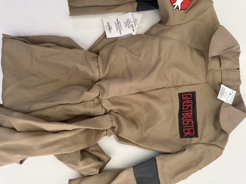 TODDLER DISGUISE GHOSTBUSTERS: FROZEN EMPIRE FLIGHT SUIT COSTUME - 3-4T - BROWN/BLACK image 2