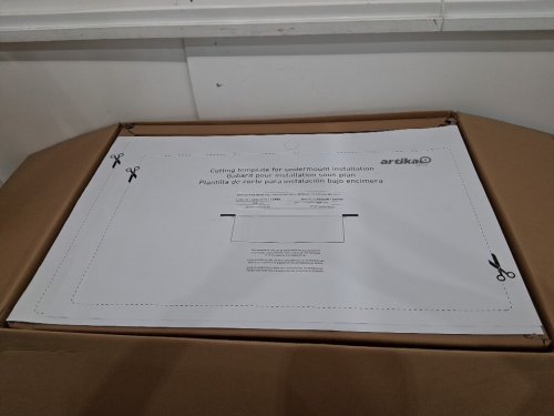 Artika Newport Stainless Steel Single Bowl Workstation Sink Kit - 33" x 26" x 11" - Silver/Stainless Steel (Model:SS33R-S16SGA) image 4