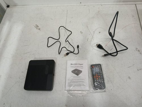 homlab Mini DVD Player with HDMI & Remote Control, All Region Free - 1080hp - black (model: dvd-m810) image 4