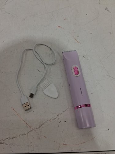 Women's Chargeable Dual Headed Bikini Trimmer - Purple image 3
