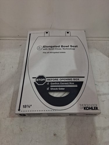 KOHLER STONEWOOD SERIES quiet close - elongated - 18 5/8" - WHITE (MODEL: 20466-0) image 2