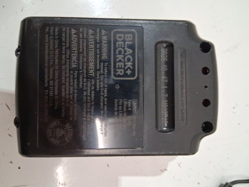LITHIUM CORDLESS REPLACEMENT BATTERY and charger FOR BLACK AND DECKER POWER TOOLS - 20 V - ORANGE (MODEL: LBXR20) image 4