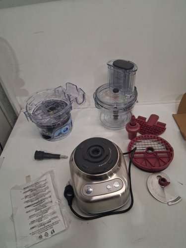 Breville the Paradice 9 Food Processor - 9 CUP capacity - 625W - Almond Nougat - (MODEL: BFP638 ALM) image 6