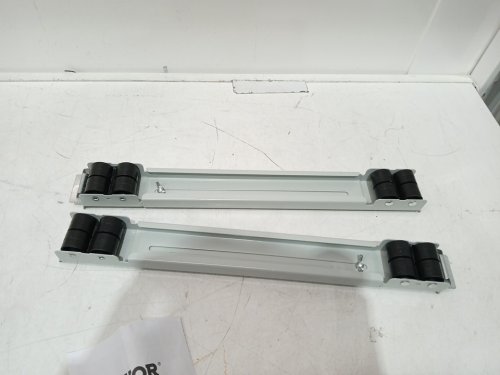 2pk vevor furniture dollies wheels - 17.5"- 27.6" - 330LB MAX - grey - (model: Y13) image 5
