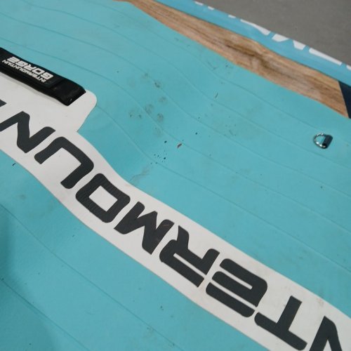 intermountain gorge Ultra Wide Inflatable stand up Paddle Board -11ft - 34" - woodgrain blue - (model:supnp320-10c) image 6