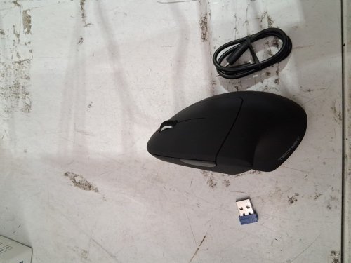 TECKNET RECHARGABLE WIRELESS ERGONOMIC BLUETOOTH VERTICAL MOUSE - BLACK - (MODEL:TK-MS007) image 3