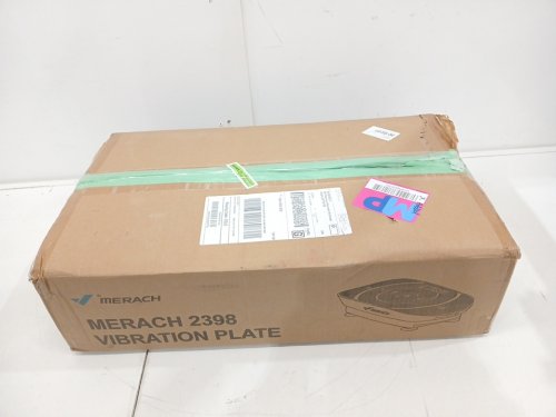 MERACH Vibration Plate Exercise Machine - 300 lb max - 22.83"D x 14.96"W x 6.3"H - 300lb max - black (MODEL: ‎MR-2398) image 2
