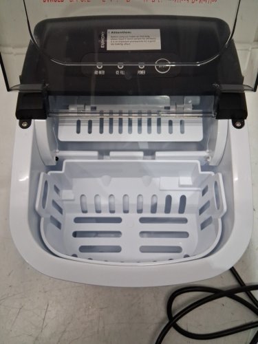 EUHOMY COUNTERTOP ICE MAKER - MAKES 26LBS/DAY - BLACK (MODEL: IM-06D) image 7