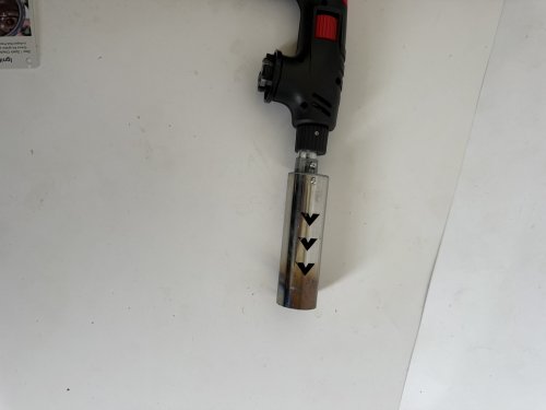 SONDIKO POWERFUL PROPANE CULINARY COOKING TORCH - 172 X 67 X 346 MM - BLACK (MODEL: GF-8010) image 4