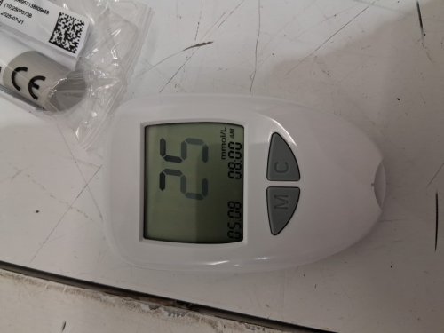 BLOOD GLUCOSE MONITOR KIT - METER, RECORD SHEET, BLOOD COLLECTION PEN - (MODEL: MT-BGM02) image 3