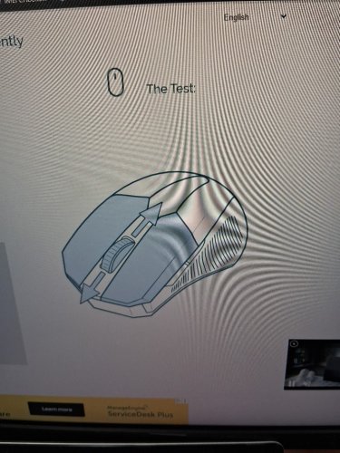 RECHARGEABLE WIRELESS BLUETOOTH MOUSE - SLIM ERGNOMIC DESIGN - SILVER (MODEL: E68) image 2