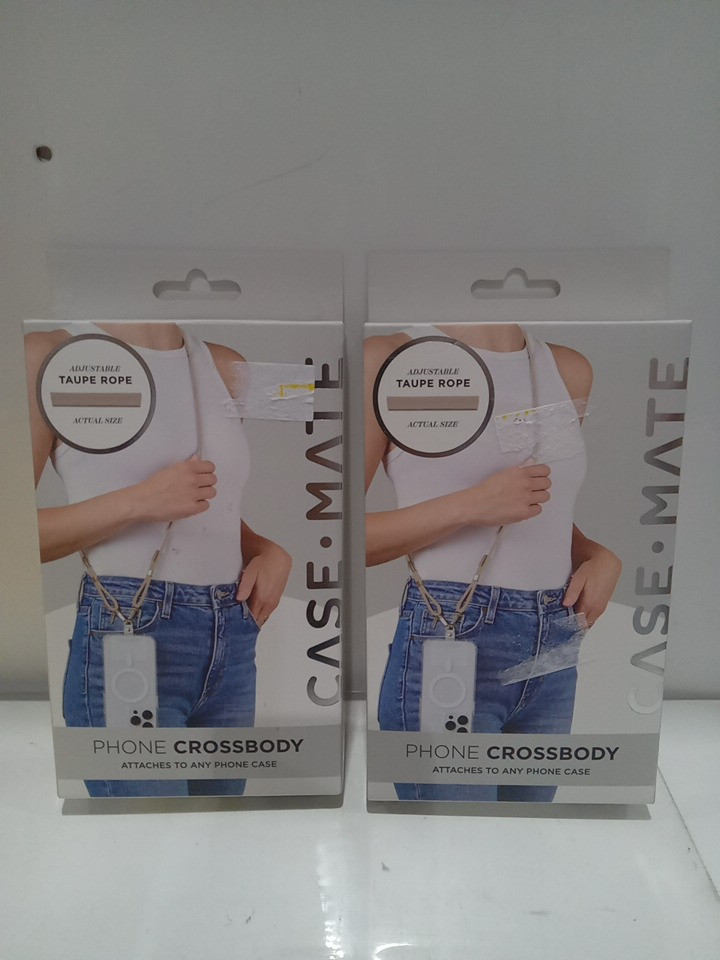 2 CASE MATE Crossbody Strap for mobile phones - OSFM - TAUPE ROPE (model: cm053392) image 4