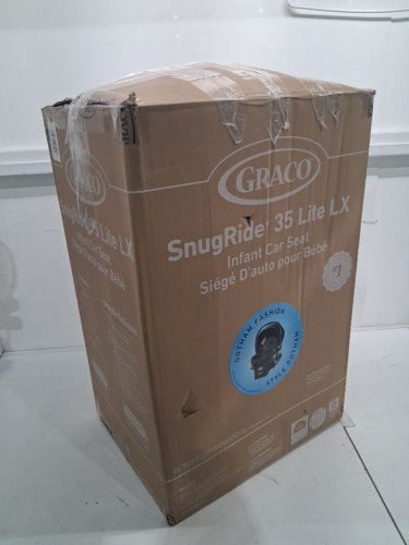 GRACO SNUGRIDE 35 LITE LX INFANT CAR SEAT - 35LB MAX- BLACK/GREY (MODEL: 2143034) image 2