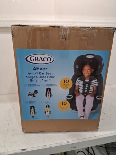 GRACO 4EVER 4-IN-1 CAR SEAT WITH RAPID REMOVE COVER - LOFTON STYLE - Grey - (MODEL: 2165949) image 3