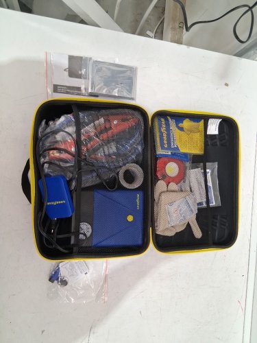 10pc Goodyear Auto Safety Kit - blue (model: GY5149) image 2