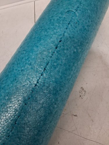 Yes4All Medium Firm Round PE Foam Roller - 24" - Blue - (Model: zvjt/blue) image 4