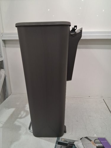 simplehuman Rectangular Kitchen Step Trash Can with Soft-Close Lid - 45l - grey image 3