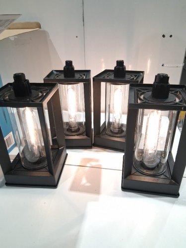 4PK naturally solar vintage style Led pathway light - 25lm - black (model: 1937955) image 4