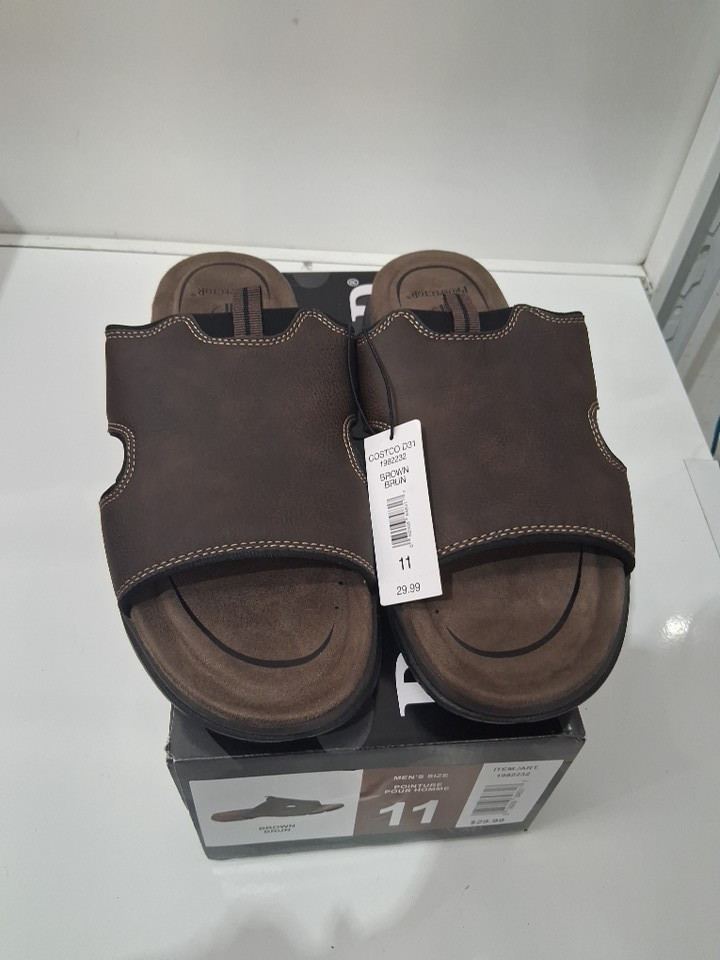 men's prospector austin 2.0 slide sandal - size 11 - brown/black (Style : 1982232) image 2