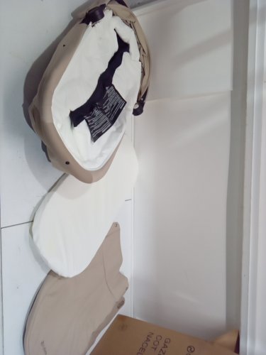 cybex gold gazelle s cot easy carry stroller attachment with cozy cotton inside- from birth up to 20lbs- 33"x16"x20.5"- beige (model: 522005265) image 3