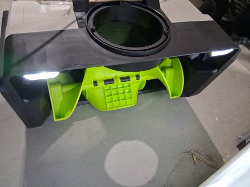 DEKOPRO Electric Snow Shovel Snow Blower - 20" Clearing Width - Black/Green (Model: DKPGSRA020b1) image 6