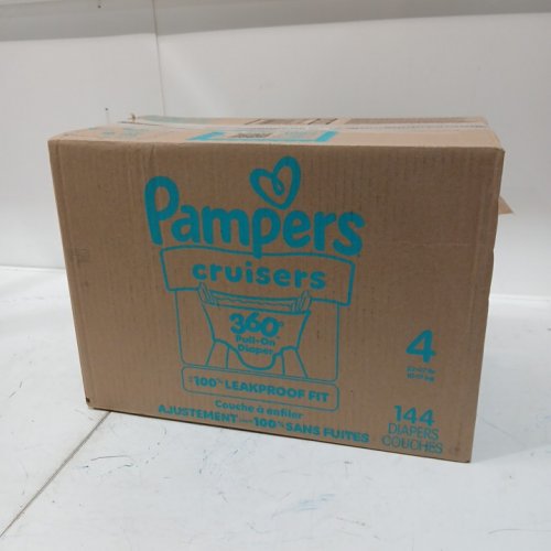 144PK PAMPERS CRUISERS 360° WITH STRETCHY WAISTBAND - SIZE 4 image 2