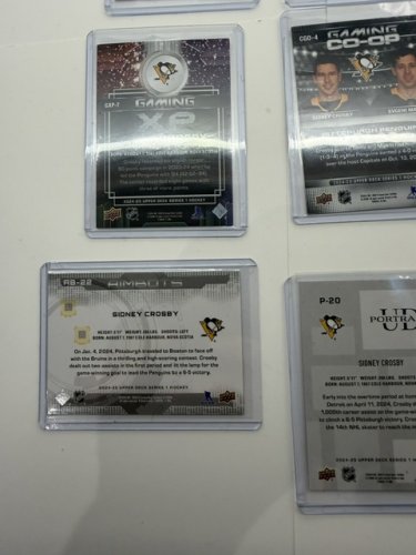 12 ASSTD SYDNEY CROSBY HOCKEY CARDS image 2
